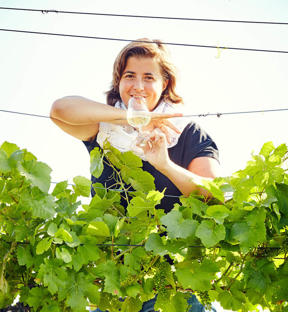 Winzerin Eva-Maria Koöpfer